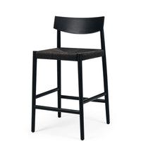 veloster highback wooden bar stool black 1