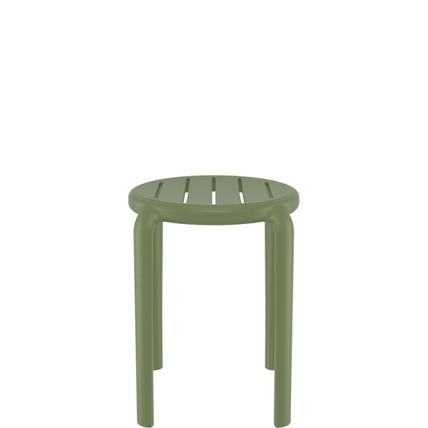 siesta tom bar stool 45cm olive green
