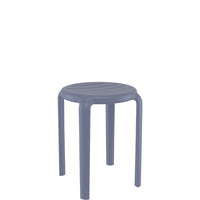 siesta tom bar stool 45cm dark grey 1