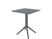 siesta sky square folding table charcoal 1