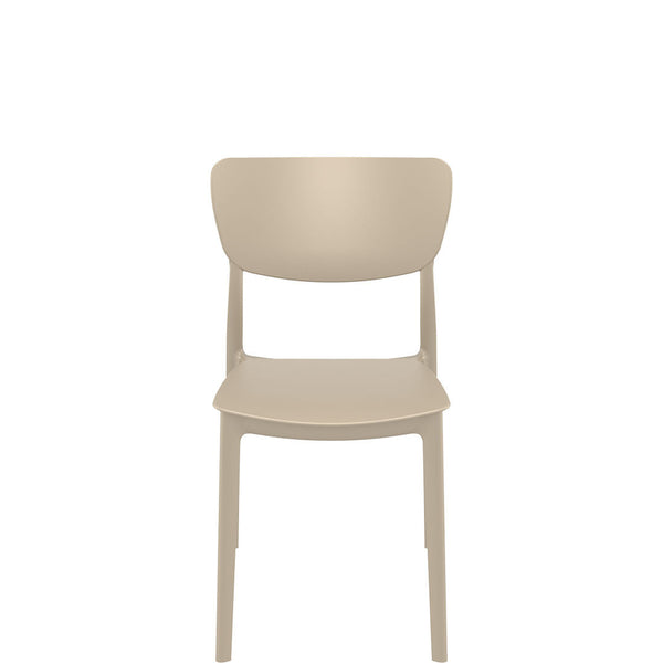 siesta monna commercial chair taupe