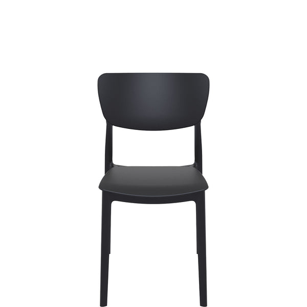 siesta monna commercial chair black
