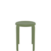 siesta tom bar stool 45cm olive green 2