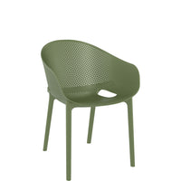 siesta sky pro chair olive green 3