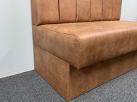 coyote upholstered booth seating 5