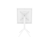 siesta sky square folding table white 3