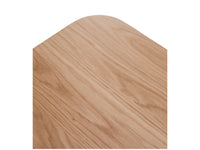 linea 3 drawer bedside table natural oak 5