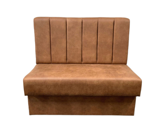 coyote upholstered booth seating 