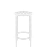siesta tom bar stool 65cm white