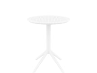 siesta sky round table white