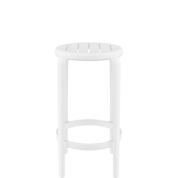 siesta tom breakfast bar stool 65cm white