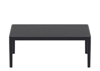 sky lounge outdoor coffee table black 2