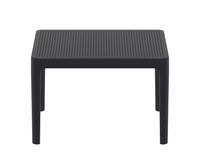 sky side outdoor coffee table black 3