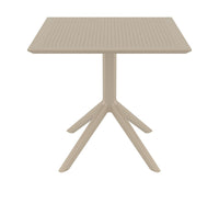 sky outdoor table taupe 2