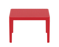 sky side outdoor coffee table red 2