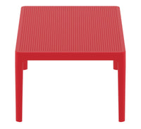 siesta sky lounge table red 1