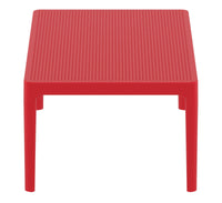 sky lounge outdoor coffee table red  1