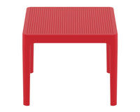 sky side outdoor coffee table red 1