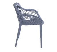 siesta air xl commercial chair dark grey 2