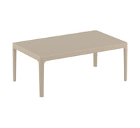 sky lounge outdoor coffee table taupe 3