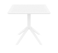 sky outdoor table white 2