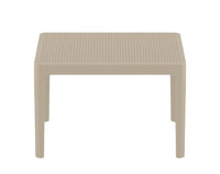 sky side outdoor table taupe 2