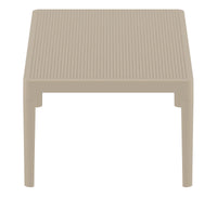 sky lounge outdoor table taupe 1