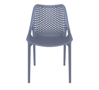 siesta air outdoor chair dark grey 2