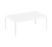 sky lounge outdoor coffee table white 3