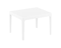 sky side outdoor coffee table white 1