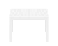 sky side outdoor coffee table white 2