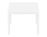 sky side outdoor coffee table white 3