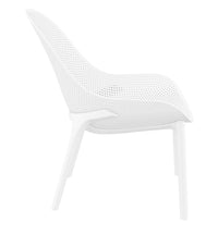 siesta sky lounge chair white 3