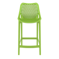 siesta air bar stool 65cm green 2