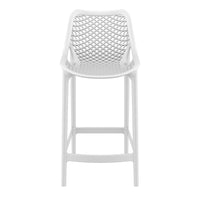 siesta air outdoor bar stool 65cm white 5