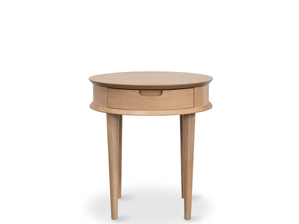 madrid wooden lamp table