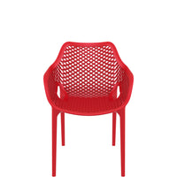 siesta air xl commercial chair red