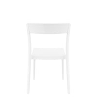 siesta flash commercial chair gloss white 4