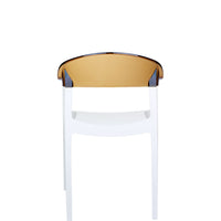 siesta carmen chair amber/white 1