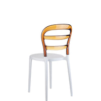 siesta miss bibi chair white/amber 2