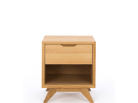 venice 1 drawer wooden bedside table