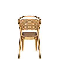 siesta bee commercial chair amber transparent 2