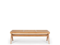 allegra wooden bench natural oak 7