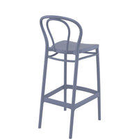 siesta victor bar stool 75cm dark grey 2
