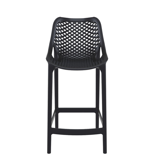 siesta air outdoor bar stool 65cm black