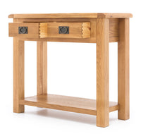solsbury wooden console table 100cm (2)