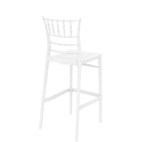 siesta chiavari bar stool 75cm white 1