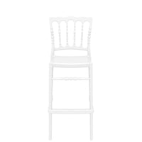 siesta opera bar stool 75cm white