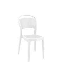 siesta bee commercial chair gloss white 3