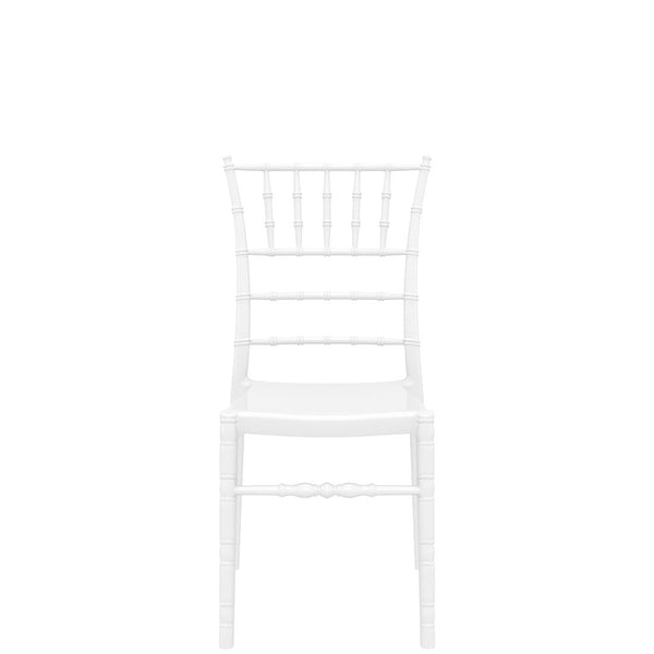 siesta chiavari commercial chair white